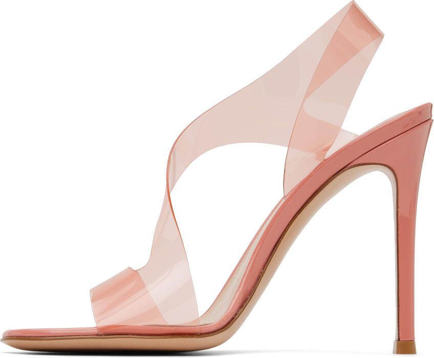 Gianvito Rossi Pink Metropolis Heeled Sandals - Picture 3