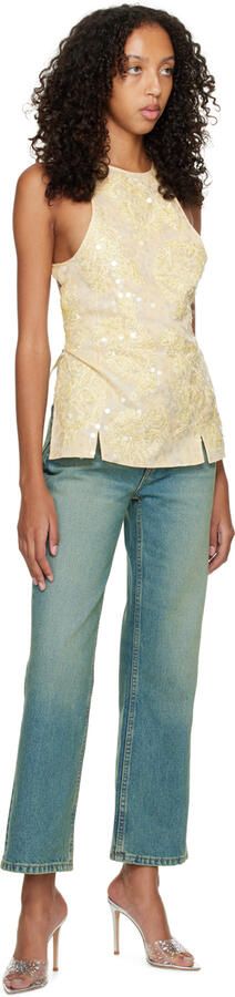 Gianvito Rossi Silver Halley 105 Heeled Mules - Picture 4