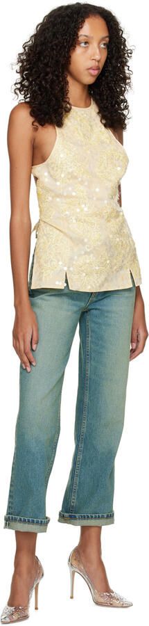 Gianvito Rossi Silver Halley Heels - Picture 4