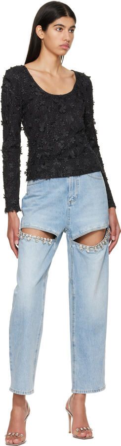 Gianvito Rossi Silver Ribbon Candy Heeled Sandals - Picture 4