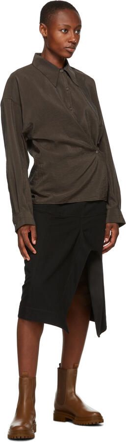 Gianvito Rossi Tan Chester Boots - Picture 4