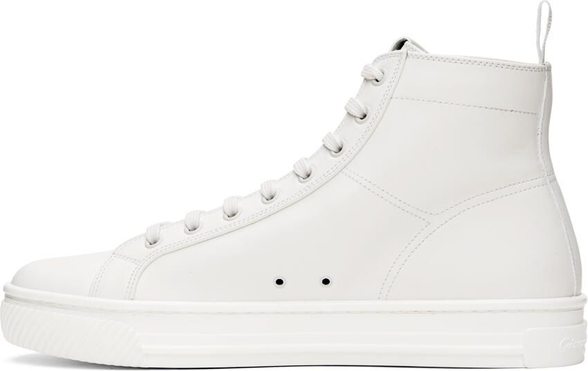 Gianvito Rossi White 360 High Sneakers - Picture 3