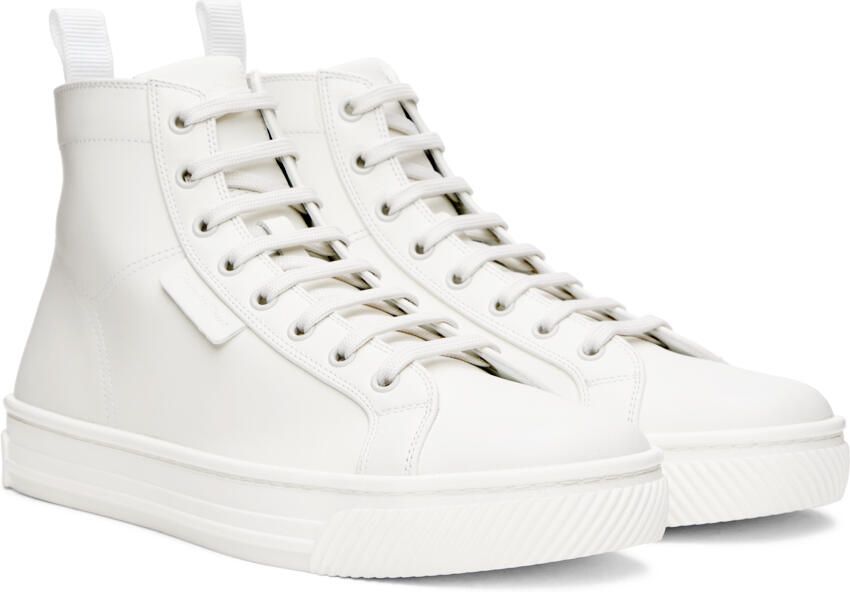 Gianvito Rossi White 360 High Sneakers - Picture 2