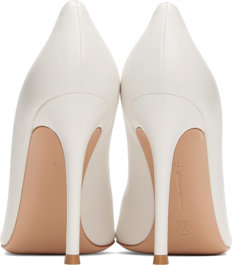 Gianvito Rossi White Gianvito 105 Heels