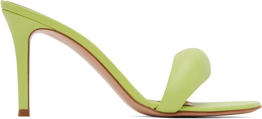 Gianvito Rossi Green Bijoux 85 Heeled Sandals