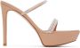 Gianvito Rossi Pink Cannes Platform Heeled Sandals - Thumbnail 1