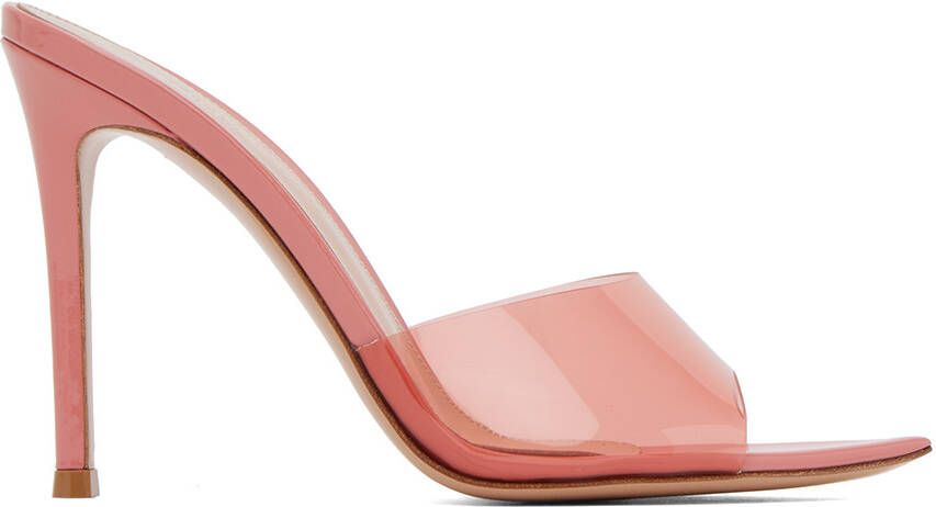 Gianvito Rossi Pink Elle 105 Heeled Sandals