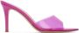Gianvito Rossi Pink Elle 85 Heeled Sandals - Thumbnail 1