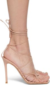 Gianvito Rossi Pink Sylvie Heeled Sandals
