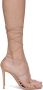 Gianvito Rossi Pink Sylvie Nappa Heeled Sandals - Thumbnail 1