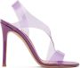 Gianvito Rossi Purple Metropolis Heeled Sandals - Thumbnail 1