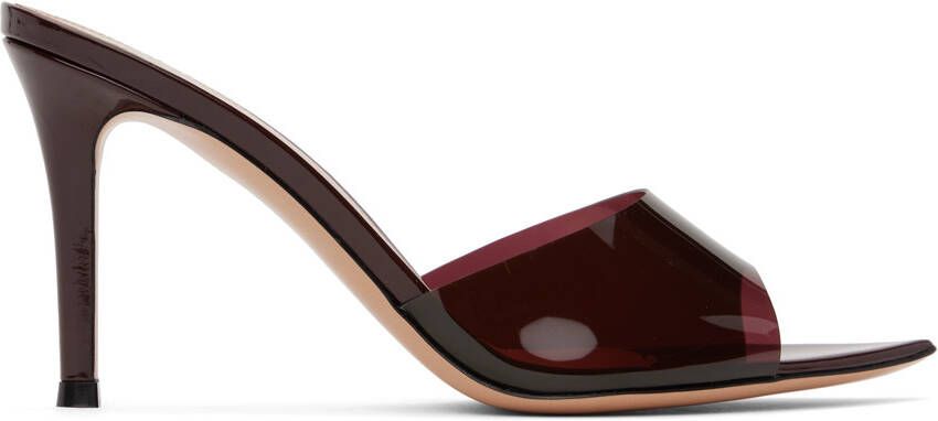 Gianvito Rossi Red Elle 85 Heeled Sandals
