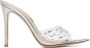 Gianvito Rossi Silver Halley 105 Heeled Mules - Thumbnail 1