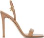 Gianvito Rossi Tan Ribbon Sandals - Thumbnail 1