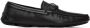 Giorgio Armani Black Leather Driving Loafers - Thumbnail 1