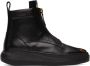 Giuseppe Zanotti Black Kashton Sneakers - Thumbnail 1