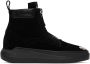 Giuseppe Zanotti Black Kashton Sneakers - Thumbnail 1