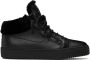 Giuseppe Zanotti Black Kriss Sneakers - Thumbnail 1