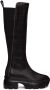 Giuseppe Zanotti Black Leather Zip Detail Tall Boots - Thumbnail 1