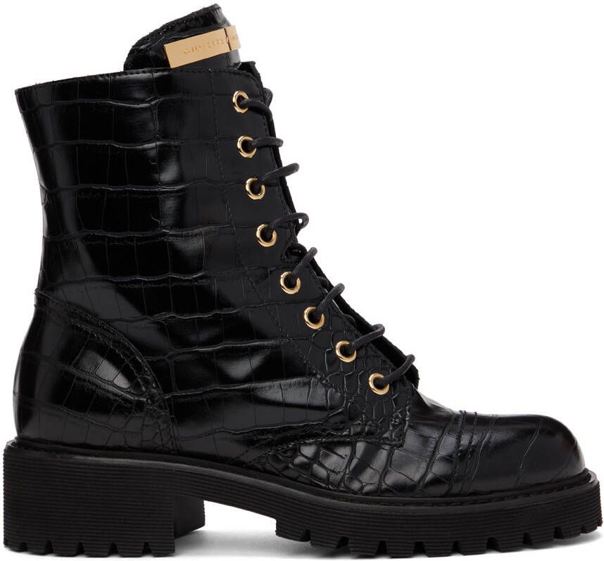 Giuseppe Zanotti Black Thora Boots