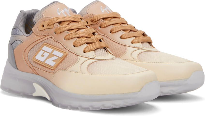 Giuseppe Zanotti Beige New Gz Sneakers - Picture 2