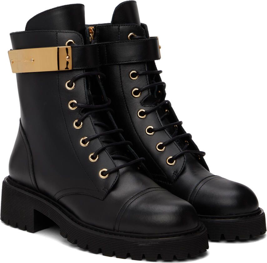 Giuseppe Zanotti Black Alexa Boots