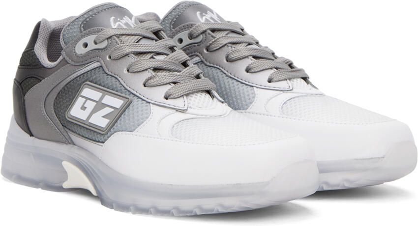 Giuseppe Zanotti Black & White New Gz Sneakers - Picture 2