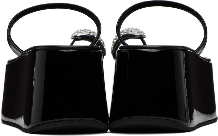 Giuseppe Zanotti Black Barnak Platform Sandals