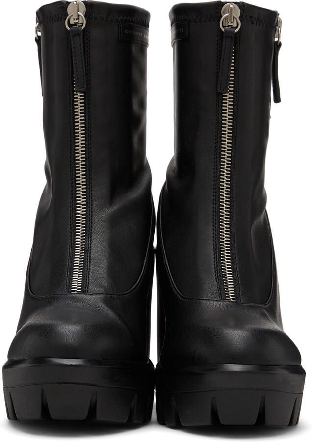 Giuseppe Zanotti Black Blaze Heeled Boots - Picture 2