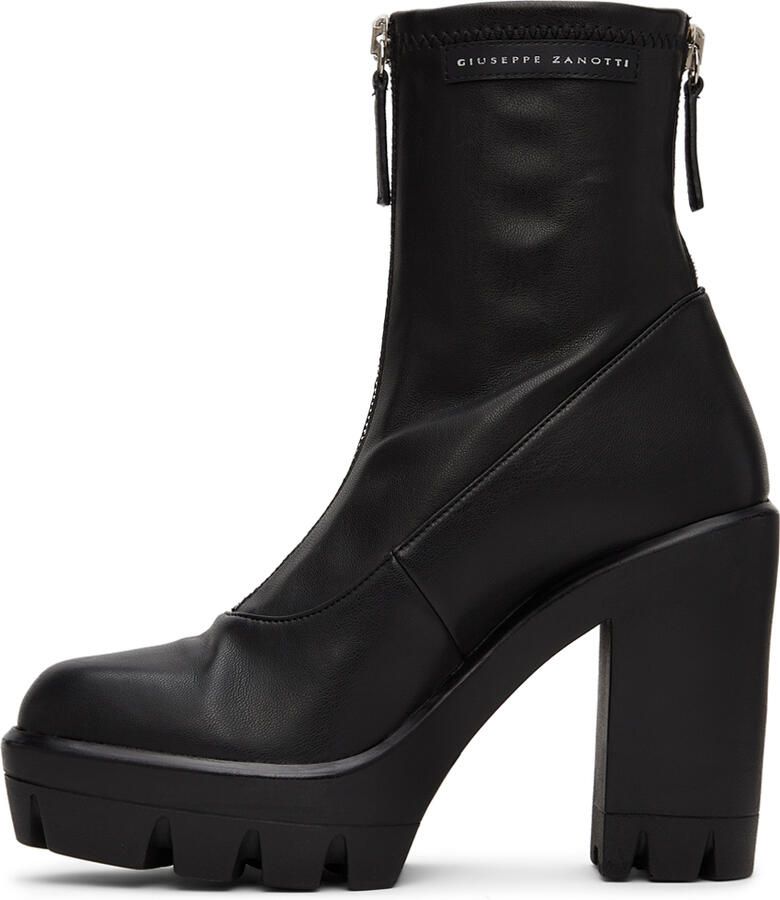 Giuseppe Zanotti Black Blaze Heeled Boots