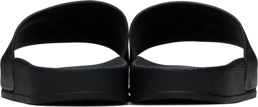 Giuseppe Zanotti Black Brett Slides
