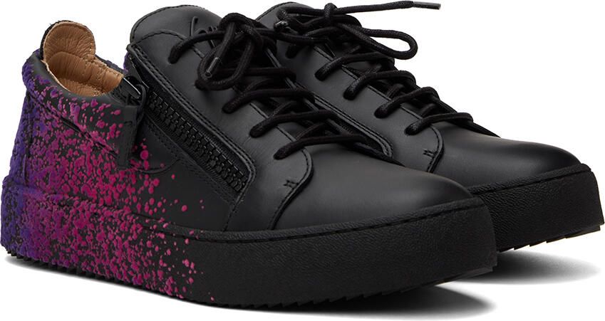 Giuseppe Zanotti Black Frankie Sneakers - Picture 2