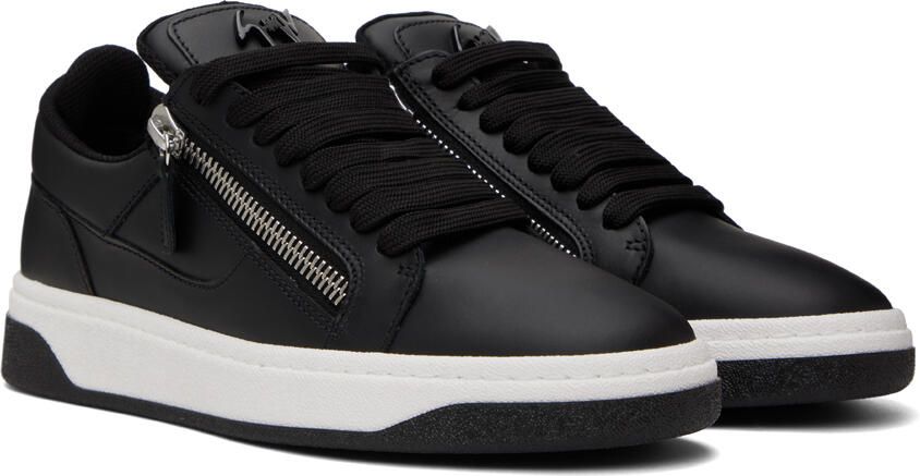 Giuseppe Zanotti Black Frankie Sneakers - Picture 2