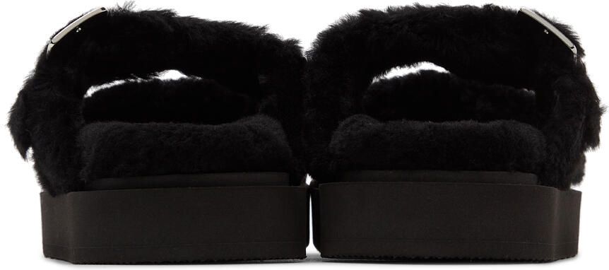 Giuseppe Zanotti Black Jolanda Winter Sandals - Picture 2