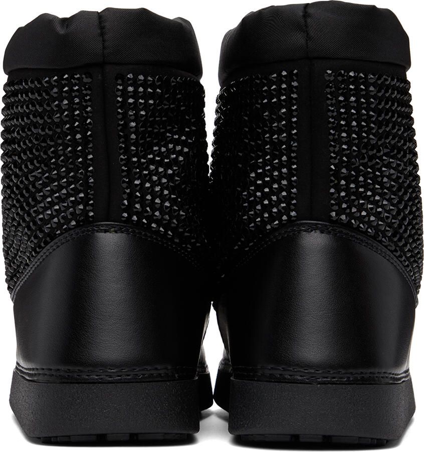 Giuseppe Zanotti Black Snow Crystal Boots