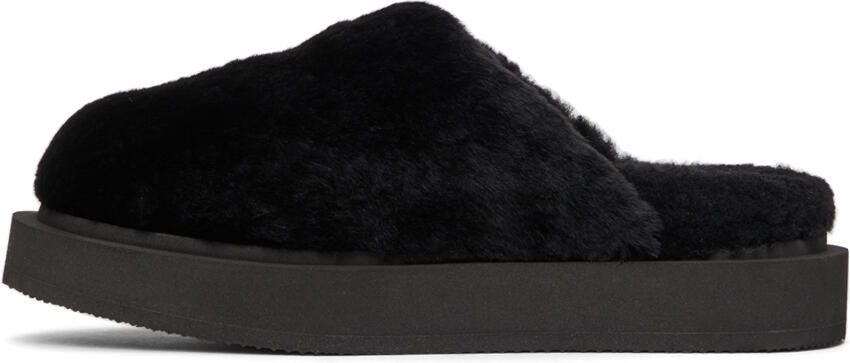 Giuseppe Zanotti Black Swanilda Slippers - Picture 2