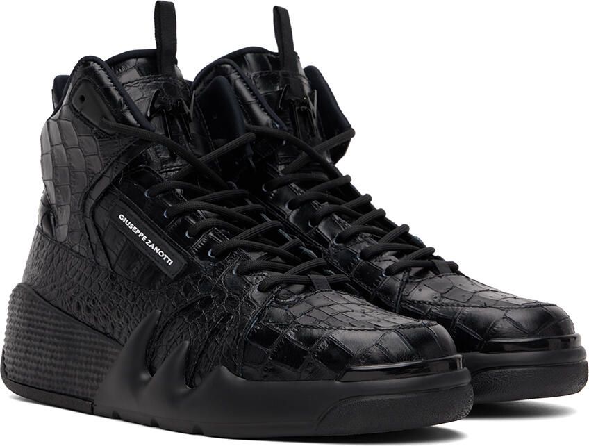 Giuseppe Zanotti Black Talon Sneakers - Picture 2