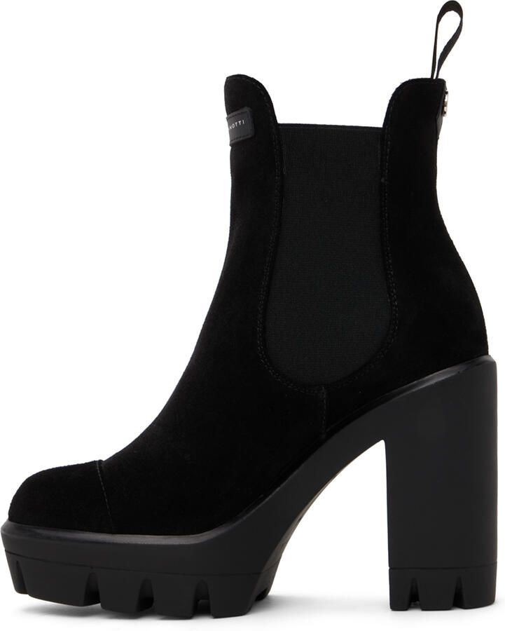 Giuseppe Zanotti Black Tonix Chelsea Boots