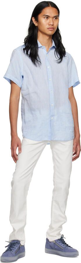 Giuseppe Zanotti Blue Frankie Sneakers - Picture 4