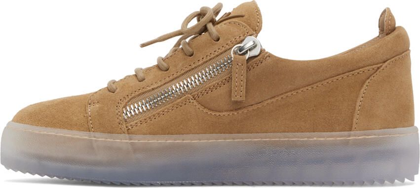 Giuseppe Zanotti Brown Frankie Sneakers - Picture 3