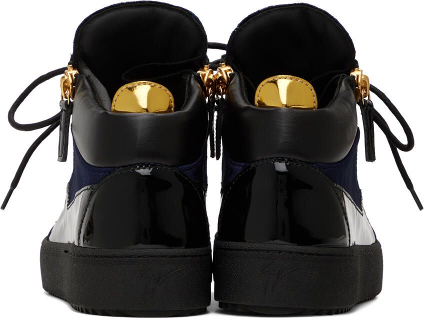 Giuseppe Zanotti Navy Kriss Sneakers