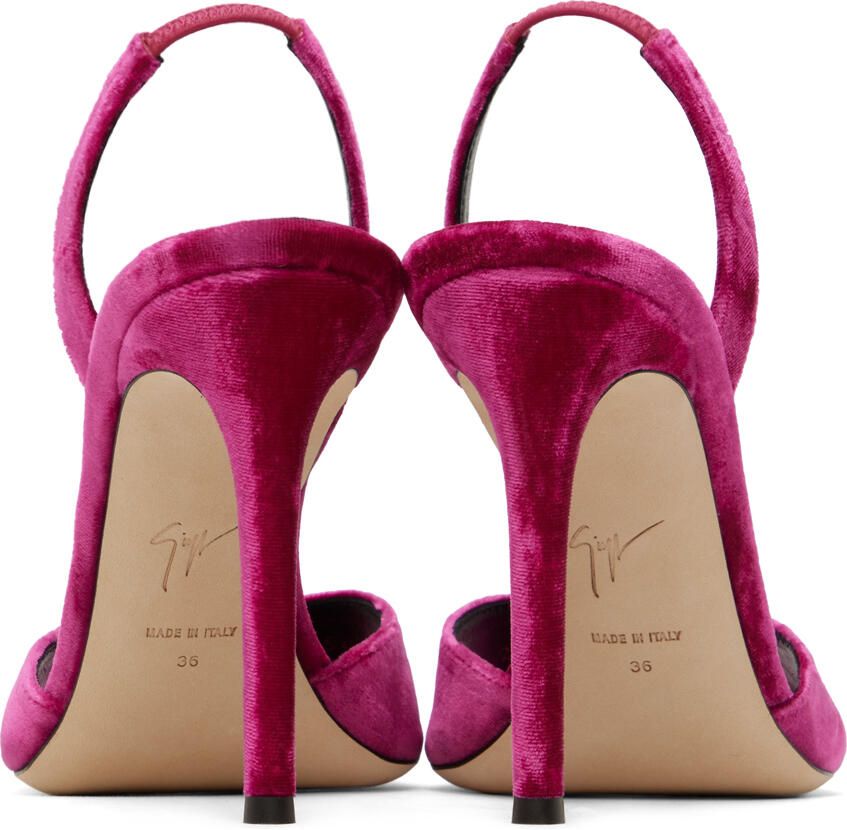 Giuseppe Zanotti Pink Lilibeth Heeled Sandals