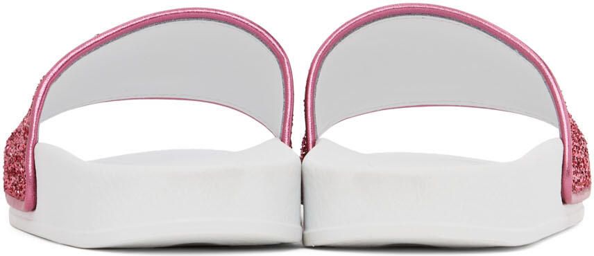 Giuseppe Zanotti Pink New Laburela Pool Slides - Picture 2