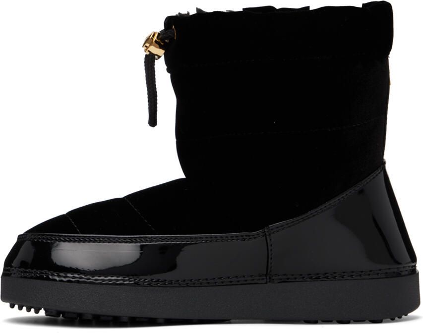 Giuseppe Zanotti SSENSE Exclusive Black Quilted Boots - Picture 3