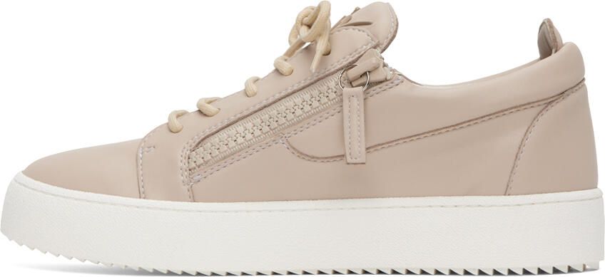 Giuseppe Zanotti Taupe Frankie Sneakers - Picture 3