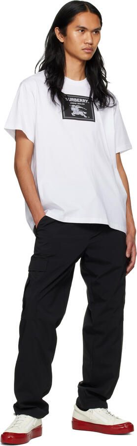 Giuseppe Zanotti White & Black Frankie Match Sneakers - Picture 4