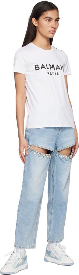 Giuseppe Zanotti White & Blue Gz94 Sneakers - Picture 4