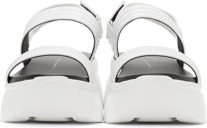 Giuseppe Zanotti White Apocalypse Summer Sandals - Picture 3