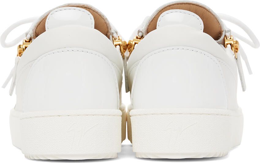 Giuseppe Zanotti White Gail Sneakers