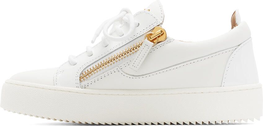 Giuseppe Zanotti White Gail Sneakers - Picture 3